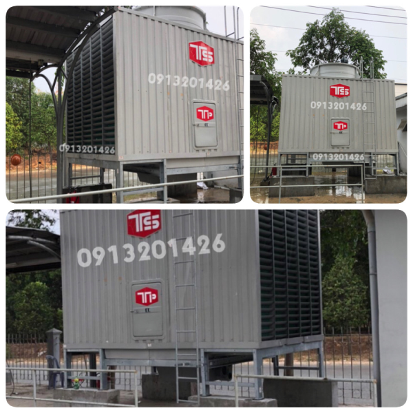Tháp giải nhiệt vuông TSS300, 300rt, 300ton, tháp tashin